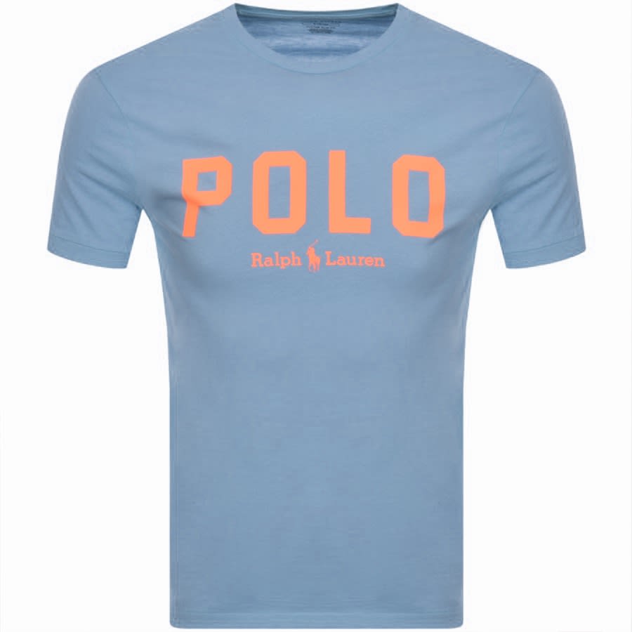 Alternative Image for ProductRalph Lauren Polo Print T Shirt Blue1